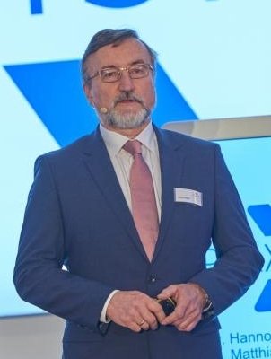 Dr. med. Hanno Jaeger bei einem Fachvortrag